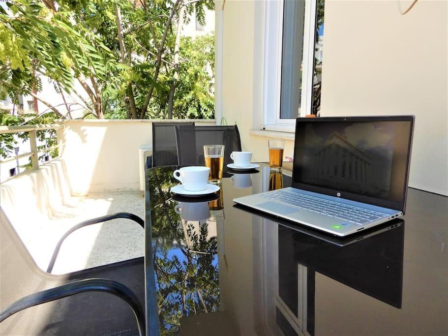 A-07! 2' Walk 2 Acropolis Museum! 2Br-Sunny Terrace! Extra Fees For 2Nd Room Athene Buitenkant foto